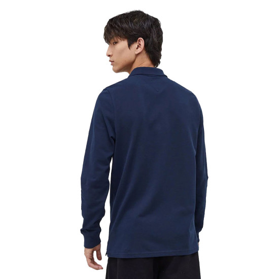 Tommy Hilfiger Ανδρική μακρυμάνικη μπλούζα Slim Placket Long-Sleeved Polo